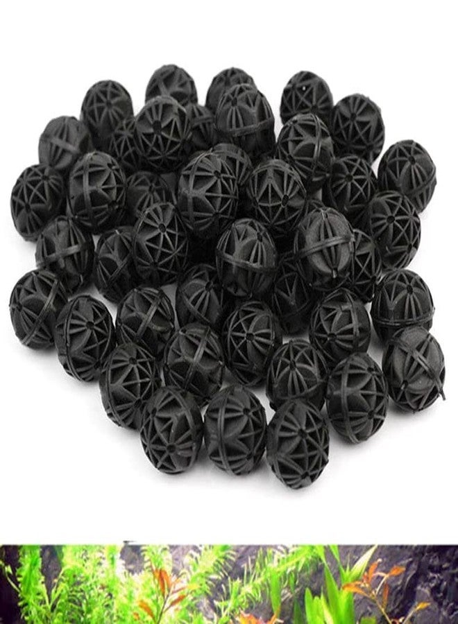 VAYINATO® 26mm Aquarium Bio Balls with Inside Sponge (50 Pcs) | Biological Filter Media for Canister, Sump & Overhead Filters | Reusable for Freshwater & Marine Tanks by Petzlifeworld - Image 1
